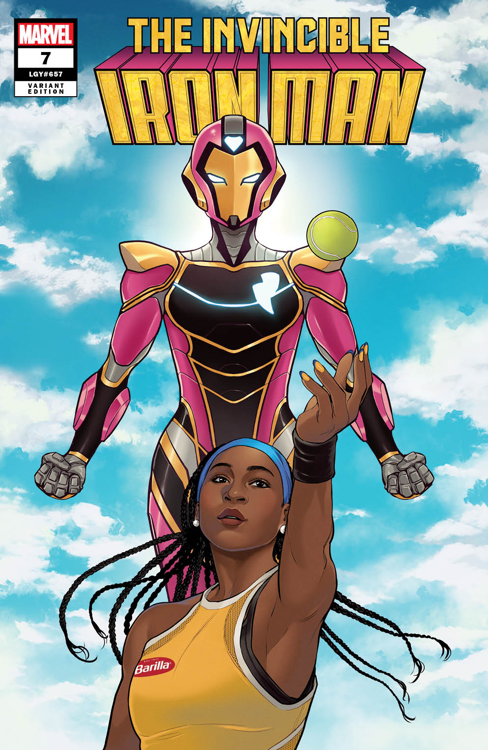 Invincible Iron Man #7 Coco Gauff Variant
