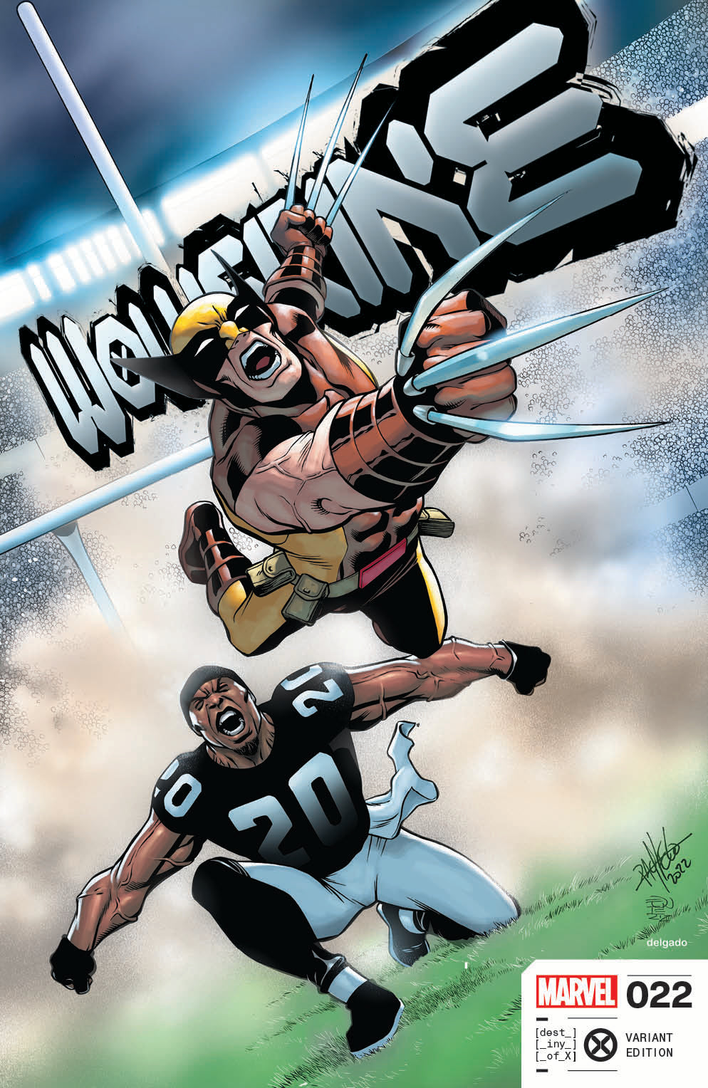 Wolverine #22 Brian Dawkins Variant